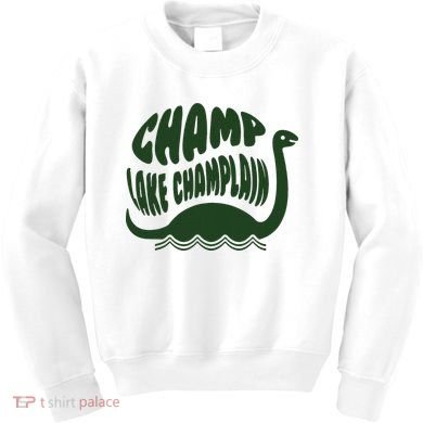 Champ Lake Champlain Monster American Folklore Kids Sweatshirt