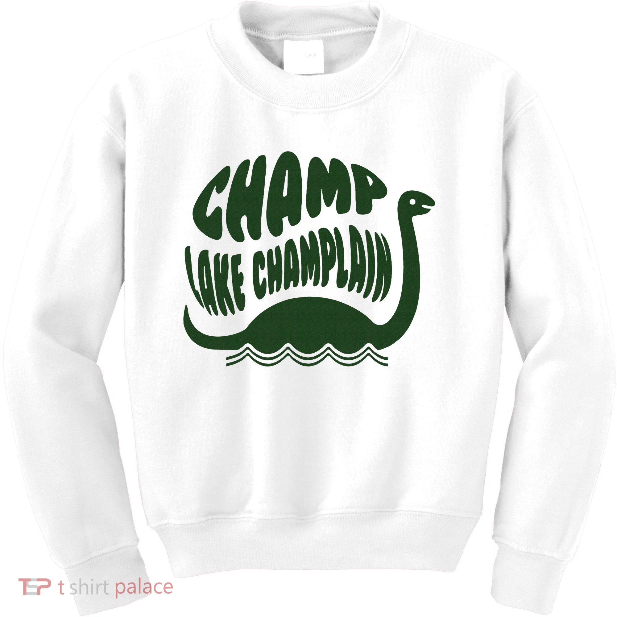 Champ Lake Champlain Monster American Folklore Kids Sweatshirt