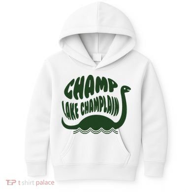 Champ Lake Champlain Monster American Folklore Kids Hoodie