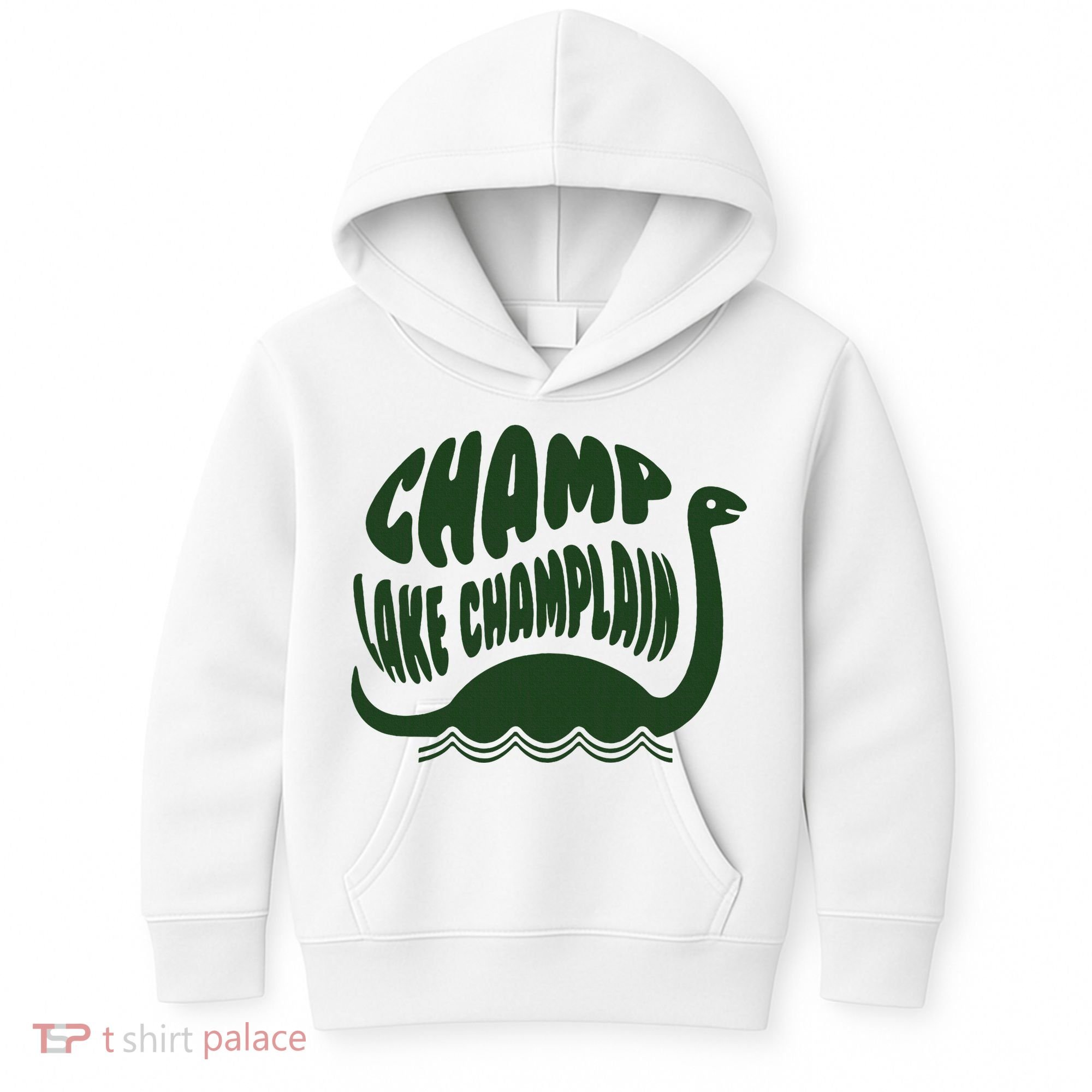 Champ Lake Champlain Monster American Folklore Kids Hoodie
