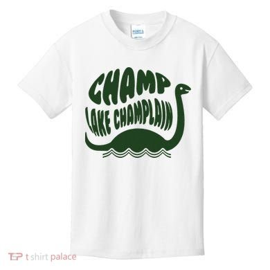 Champ Lake Champlain Monster American Folklore Kids T-Shirt