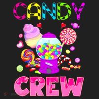 Candy Land Costume Women Candy Crew Sweetie Candy Squad Women's Sweatshirt thumb 2