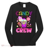 Candy Land Costume Women Candy Crew Sweetie Candy Squad Long Sleeve Shirt thumb 0