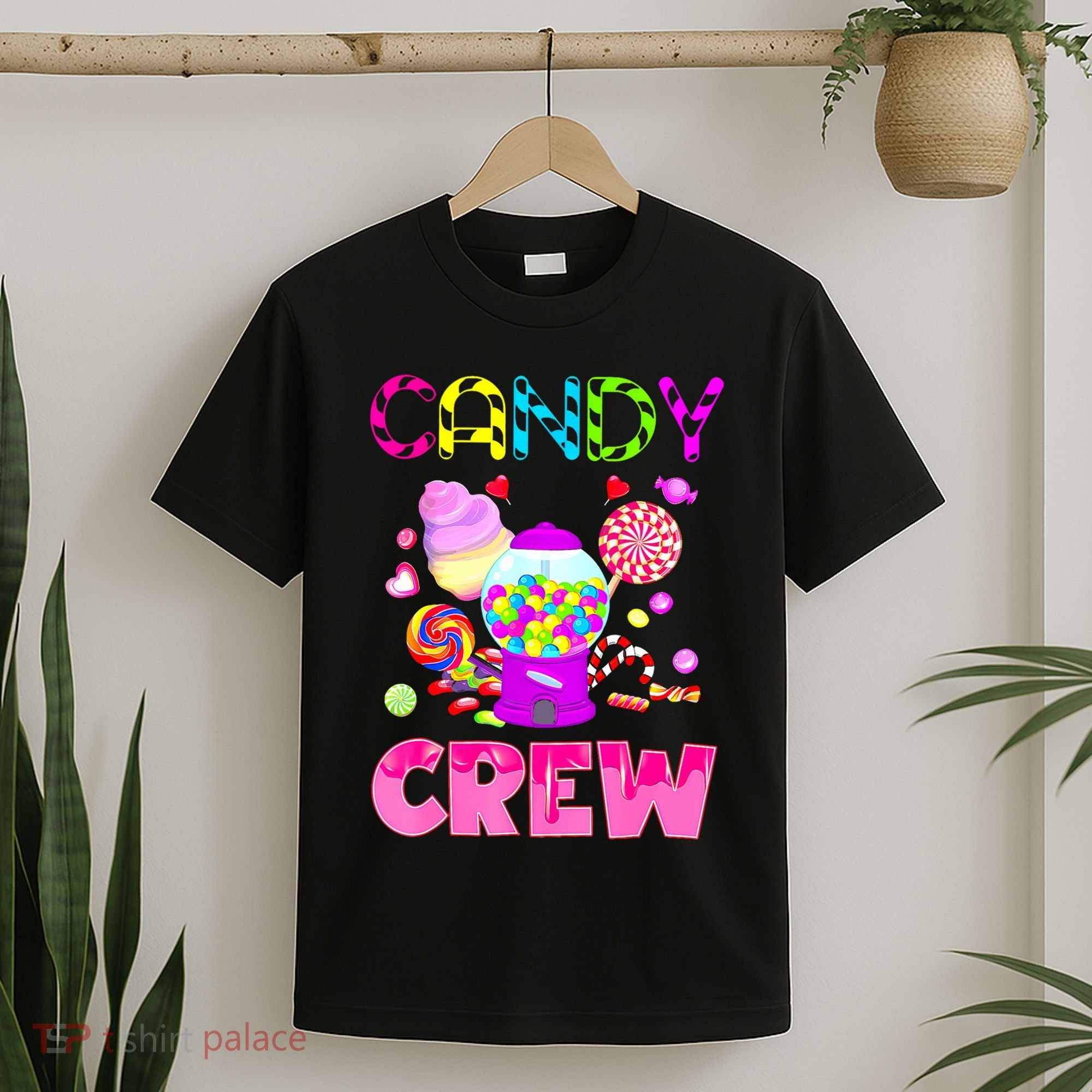 Candy Land Costume Women Candy Crew Sweetie Candy Squad T-Shirt