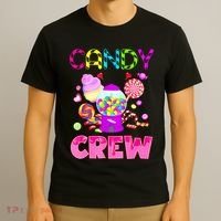 Candy Land Costume Women Candy Crew Sweetie Candy Squad T-Shirt thumb 3