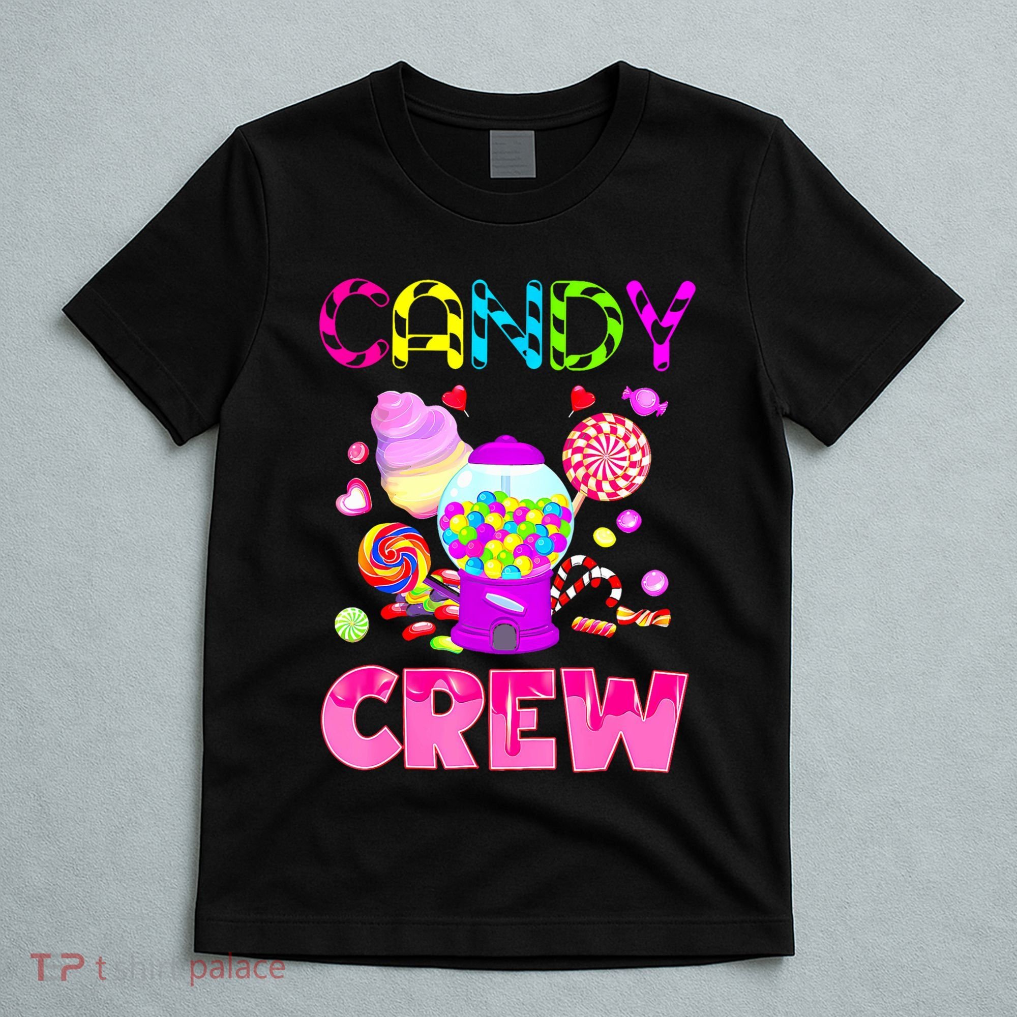 Candy Land Costume Women Candy Crew Sweetie Candy Squad T-Shirt