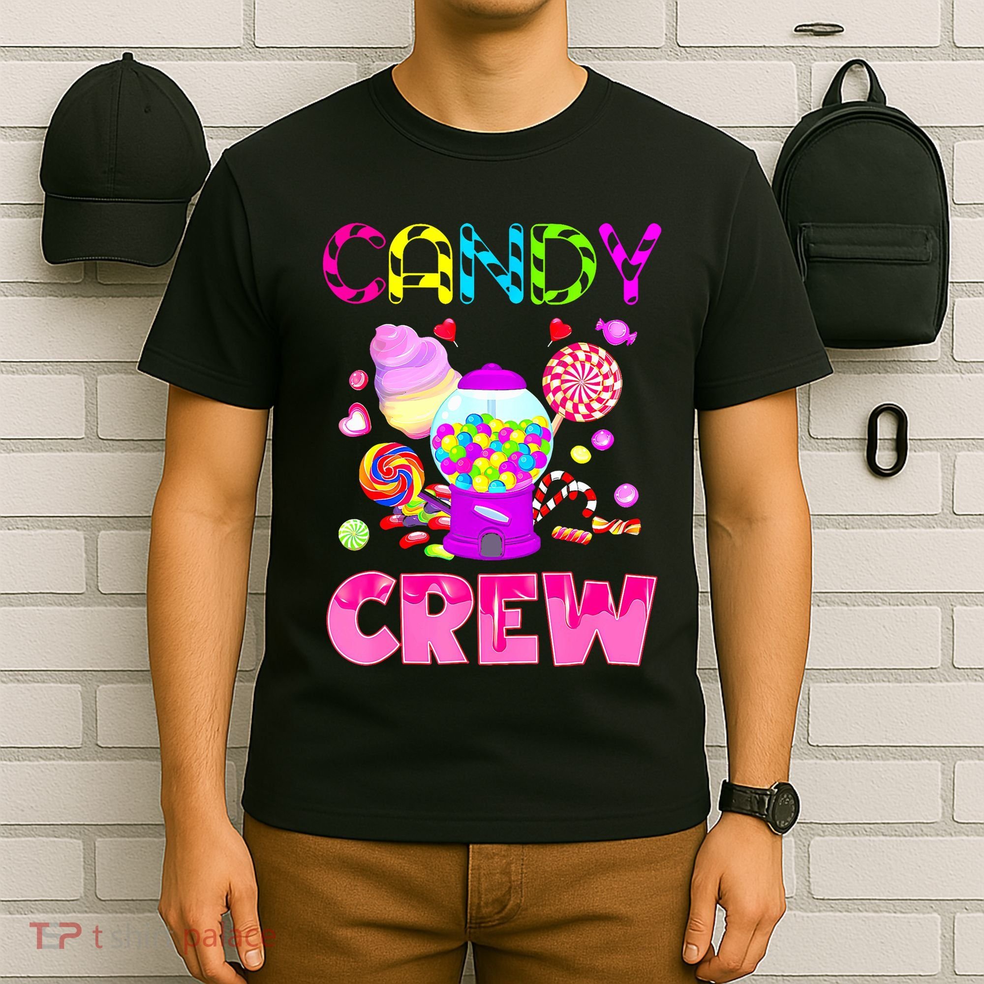 Candy Land Costume Women Candy Crew Sweetie Candy Squad T-Shirt