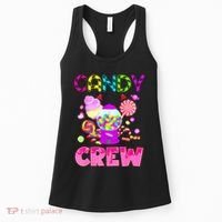 Candy Land Costume Women Candy Crew Sweetie Candy Squad Women's Tank Top thumb 0