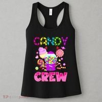 Candy Land Costume Women Candy Crew Sweetie Candy Squad Women's Tank Top thumb 3
