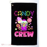Candy Land Costume Women Candy Crew Sweetie Candy Squad Golf Towel thumb 0