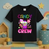 Candy Land Costume Women Candy Crew Sweetie Candy Squad Toddler T-Shirt thumb 3