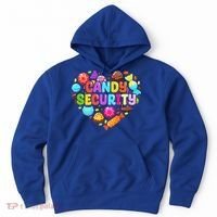 Candy Land Costumes Candy Land Candy Security Hoodie thumb 0