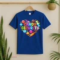 Candy Land Costumes Candy Land Candy Security T-Shirt thumb 2