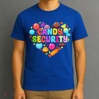 Candy Land Costumes Candy Land Candy Security T-Shirt thumb 3
