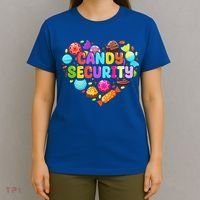 Candy Land Costumes Candy Land Candy Security T-Shirt thumb 4