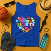 Candy Land Costumes Candy Land Candy Security Tank Top thumb 4