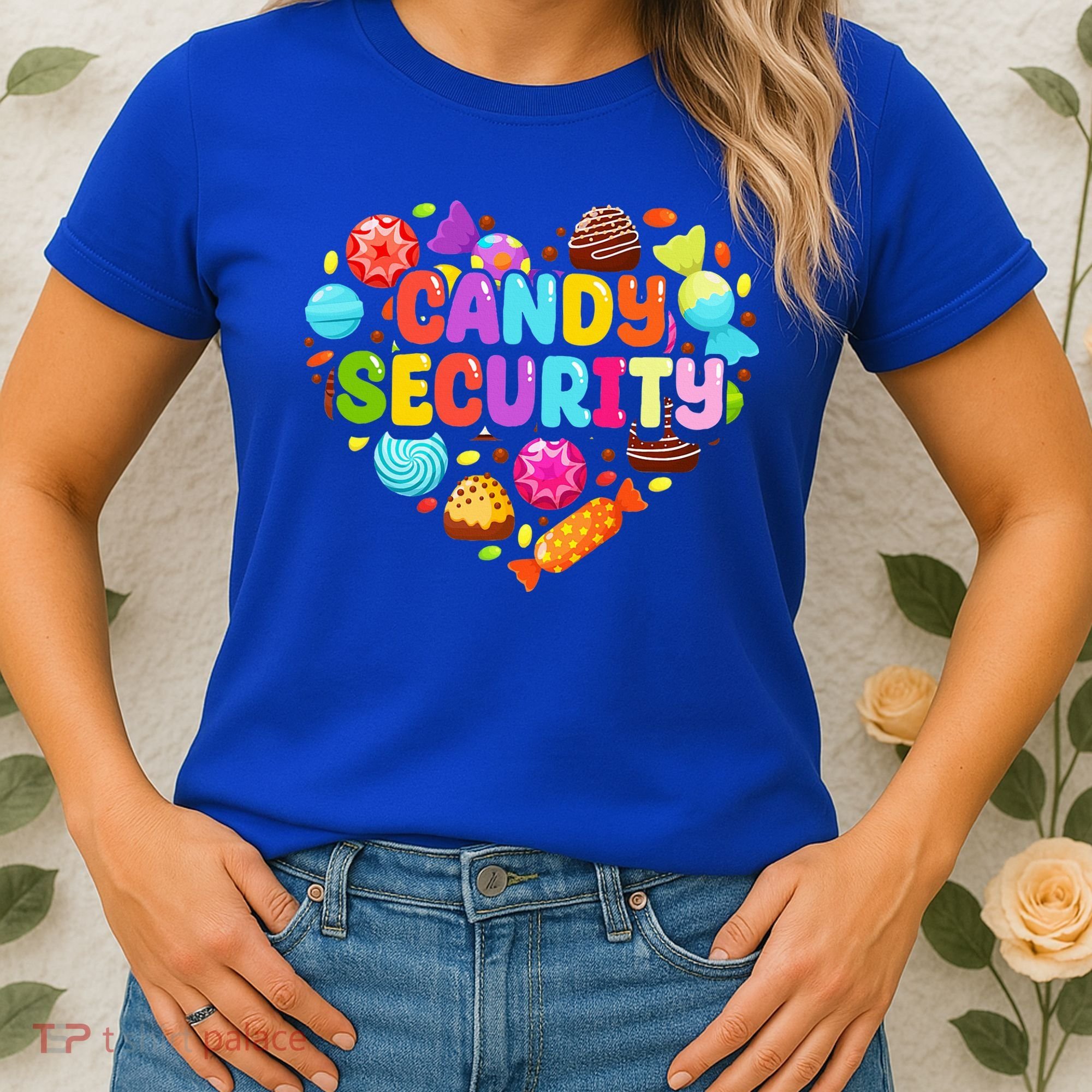 Candy Land Costumes Candy Land Candy Security Women's T-Shirt