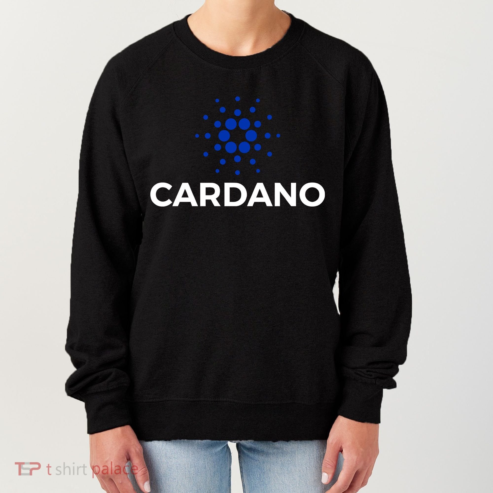 Cardano Logo Crypto Coin Blockchain Women's Sweatshirt