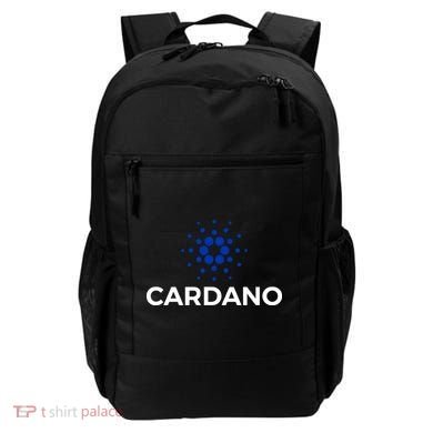 Cardano Logo Crypto Coin Blockchain Backpack