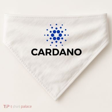 Cardano Logo Crypto Coin Blockchain USA-Made Doggie Bandana