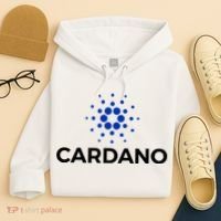Cardano Logo Crypto Coin Blockchain Hoodie thumb 4