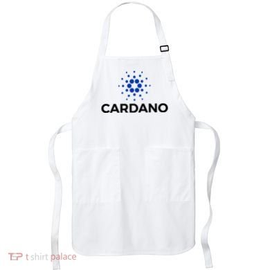 Cardano Logo Crypto Coin Blockchain Apron
