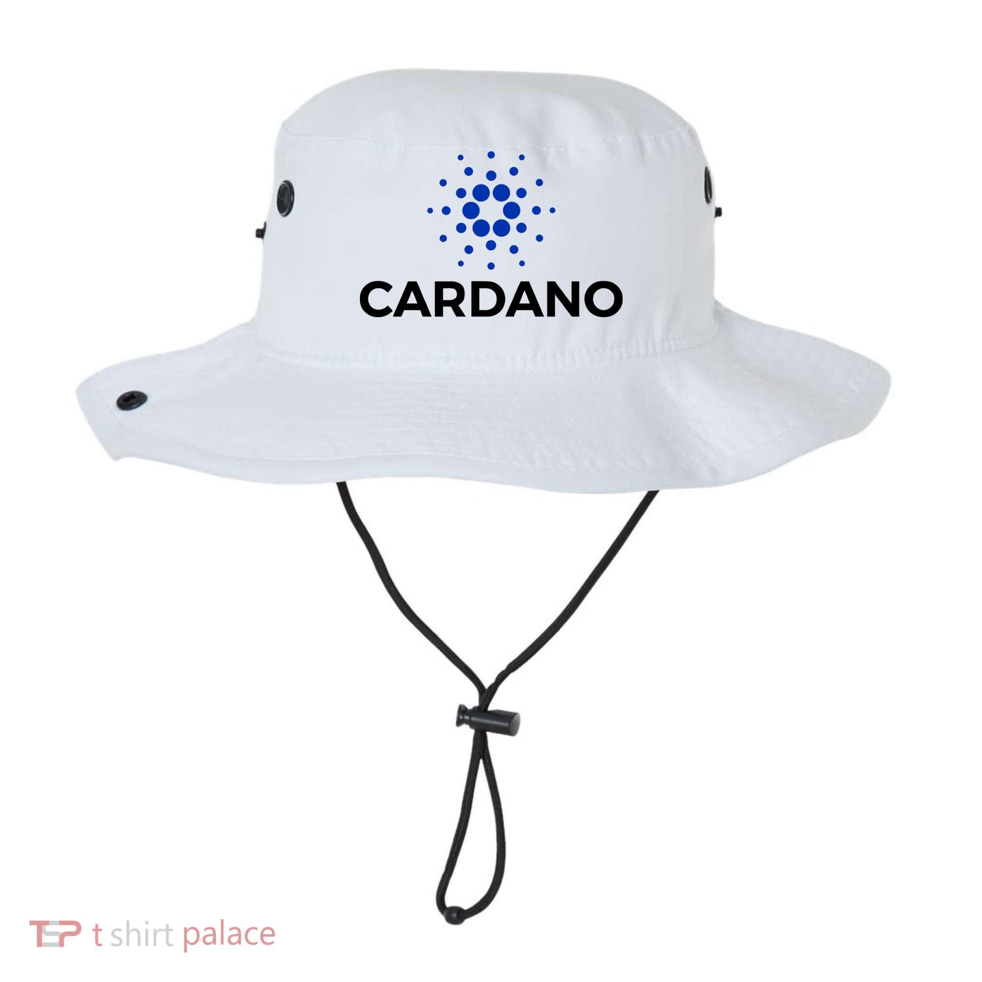 Cardano Logo Crypto Coin Blockchain Bucket Hat