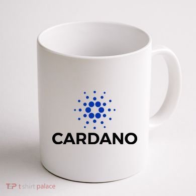Cardano Logo Crypto Coin Blockchain Coffee Mug back