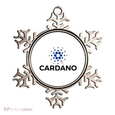 Cardano Logo Crypto Coin Blockchain Ornament