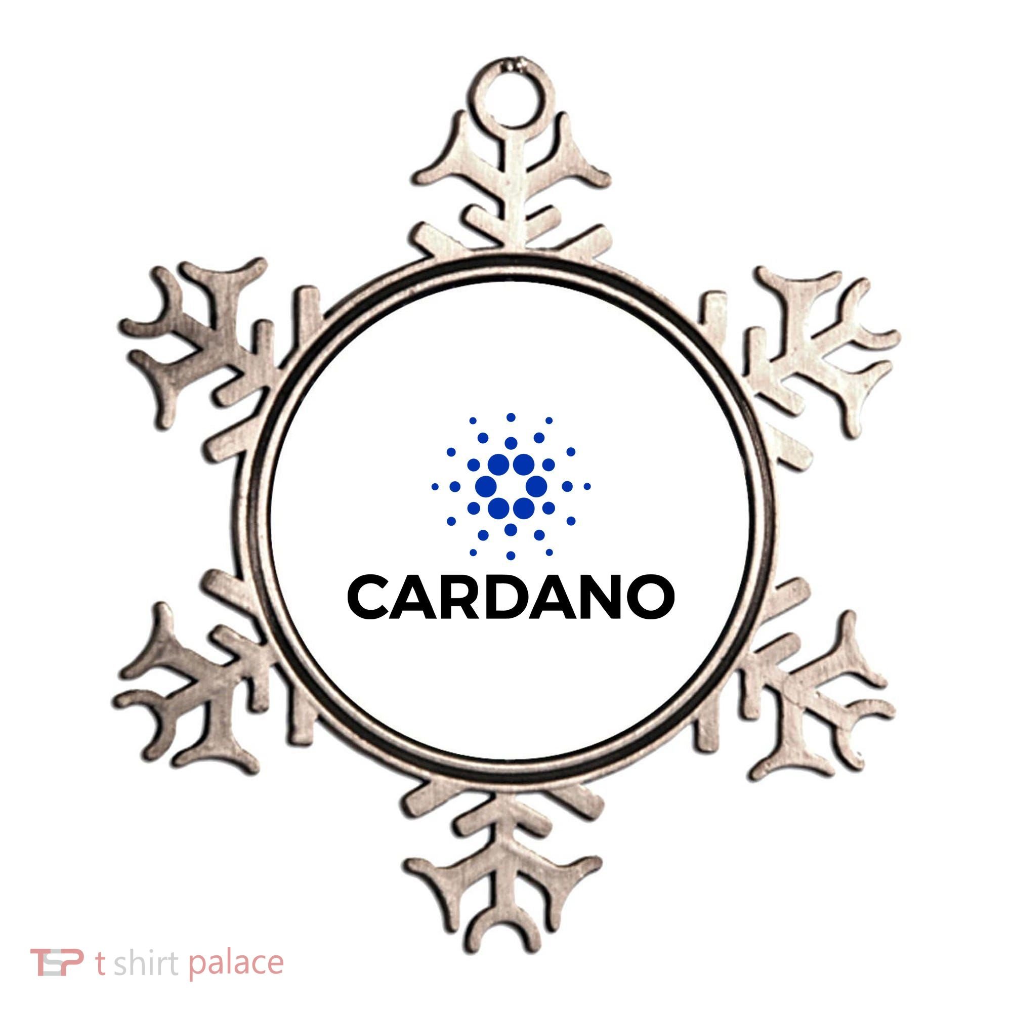 Cardano Logo Crypto Coin Blockchain Ornament