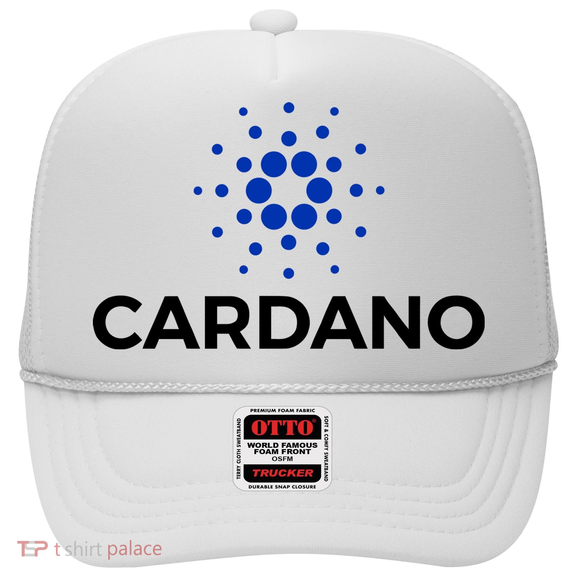Cardano Logo Crypto Coin Blockchain Hat