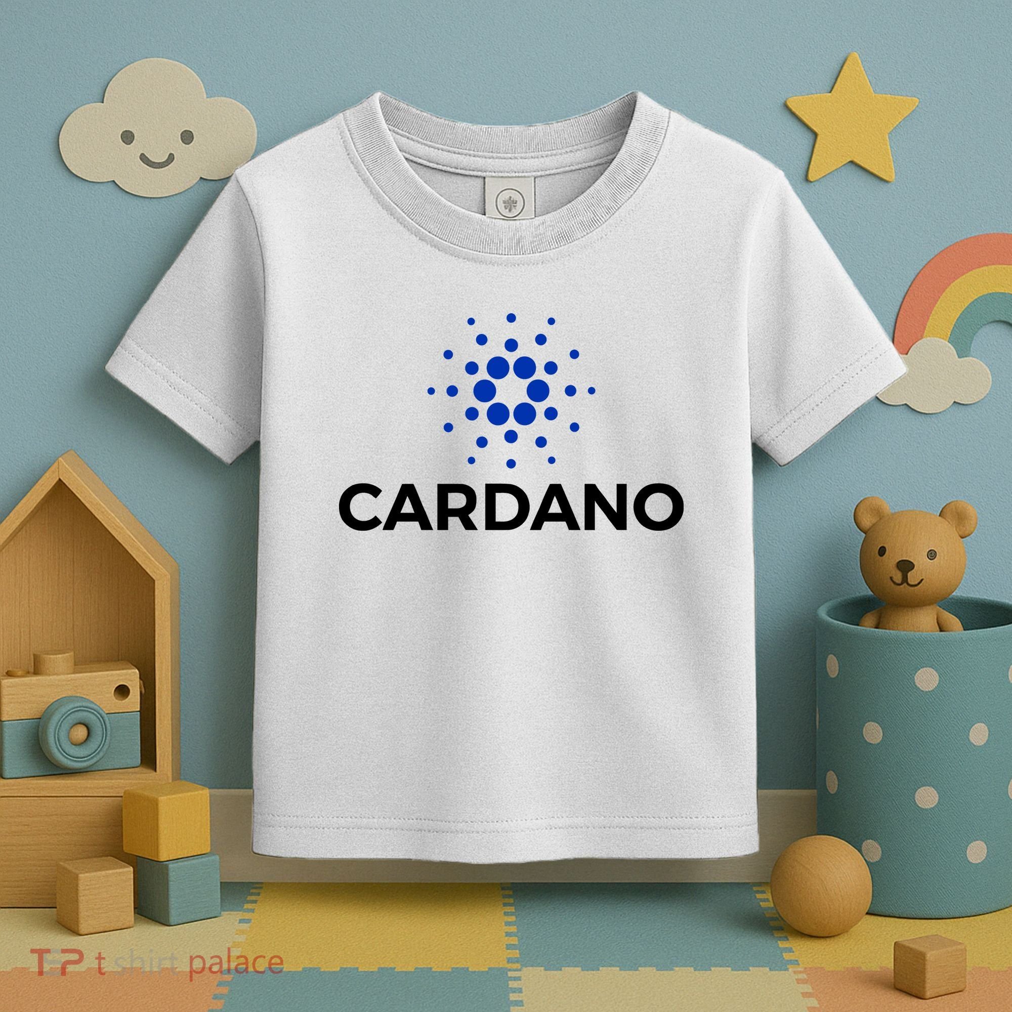 Cardano Logo Crypto Coin Blockchain Toddler T-Shirt
