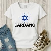 Cardano Logo Crypto Coin Blockchain Women's T-Shirt thumb 3