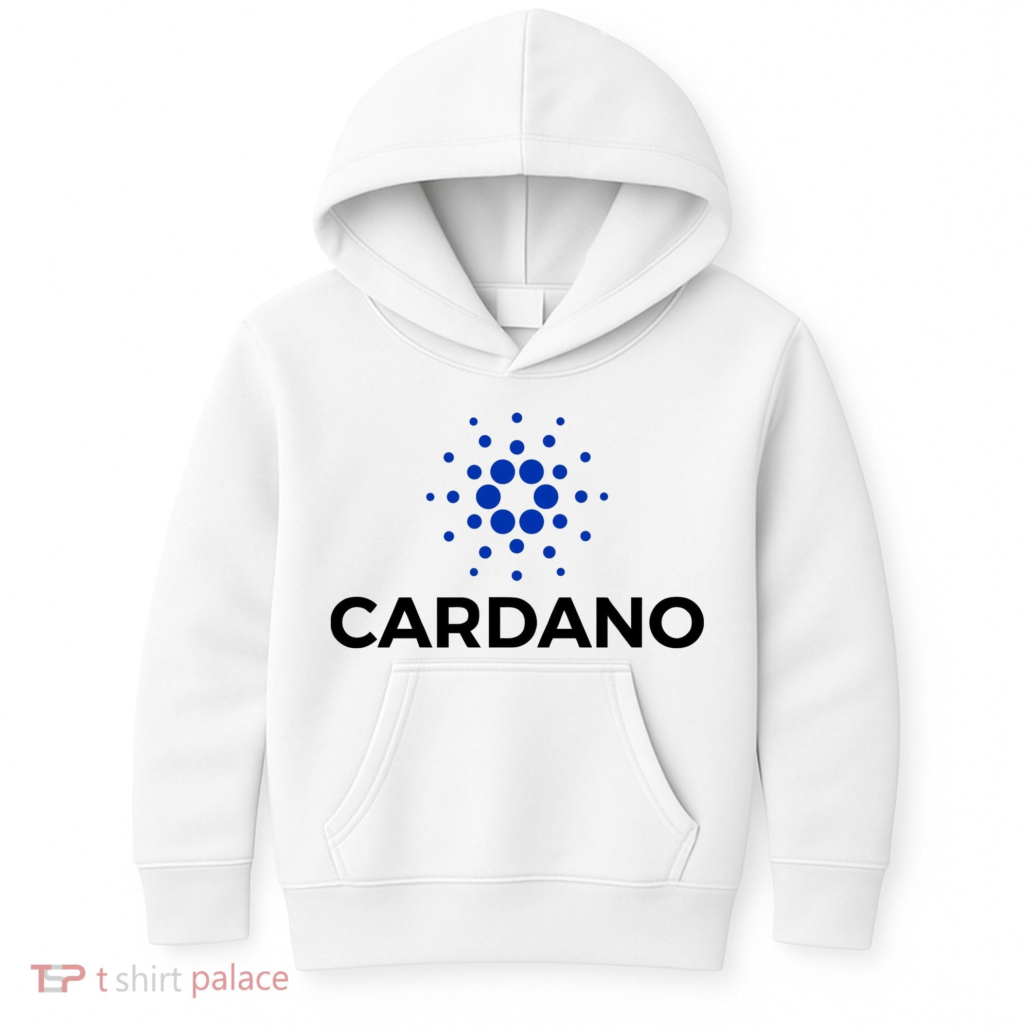 Cardano Logo Crypto Coin Blockchain Kids Hoodie