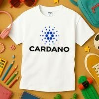 Cardano Logo Crypto Coin Blockchain Kids T-Shirt thumb 3