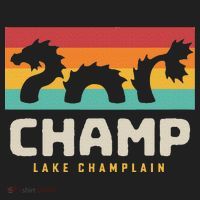 Champ Lake Champlain Monster American Folklore Women's Sweatshirt thumb 2