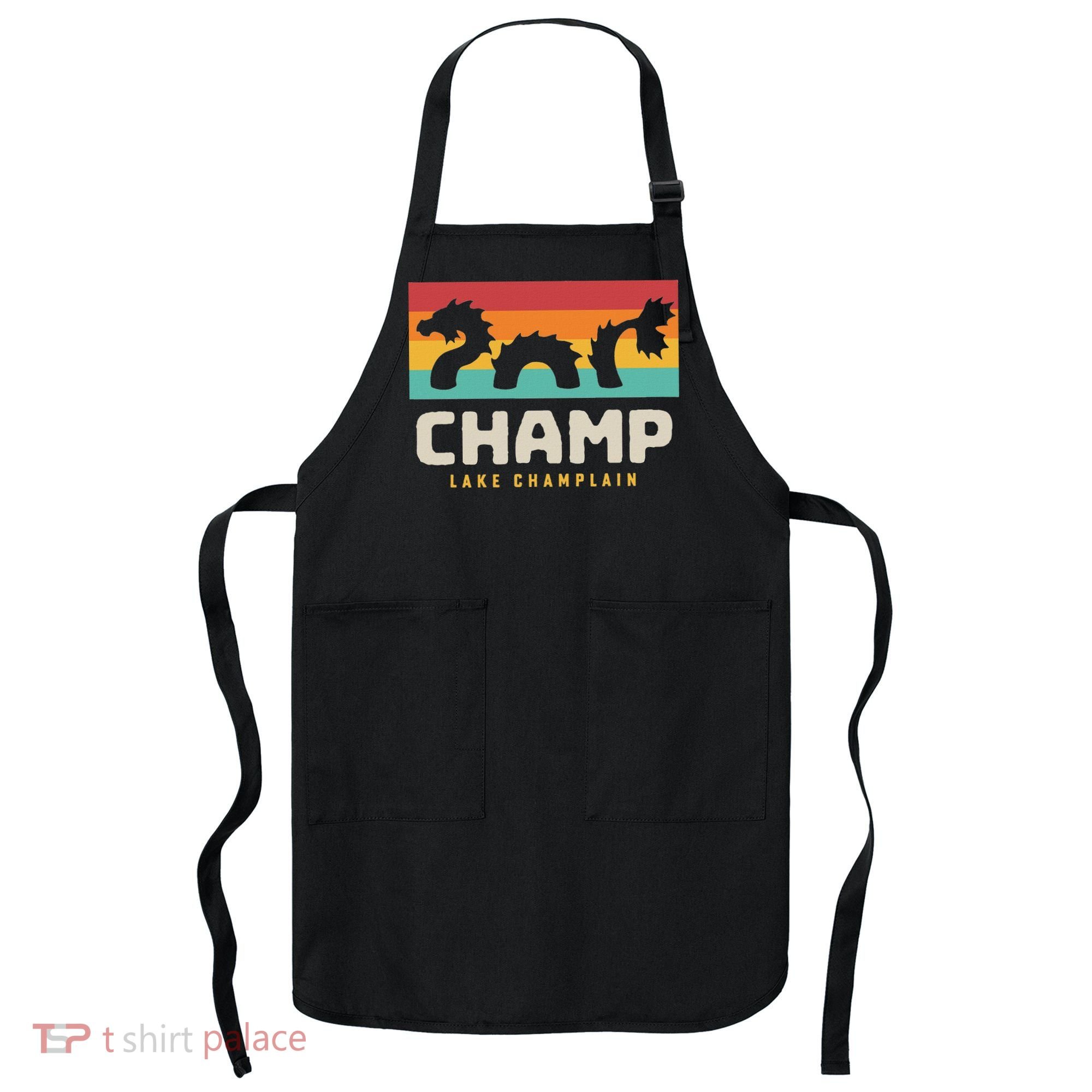 Champ Lake Champlain Monster American Folklore Apron