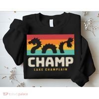 Champ Lake Champlain Monster American Folklore Sweatshirt thumb 2