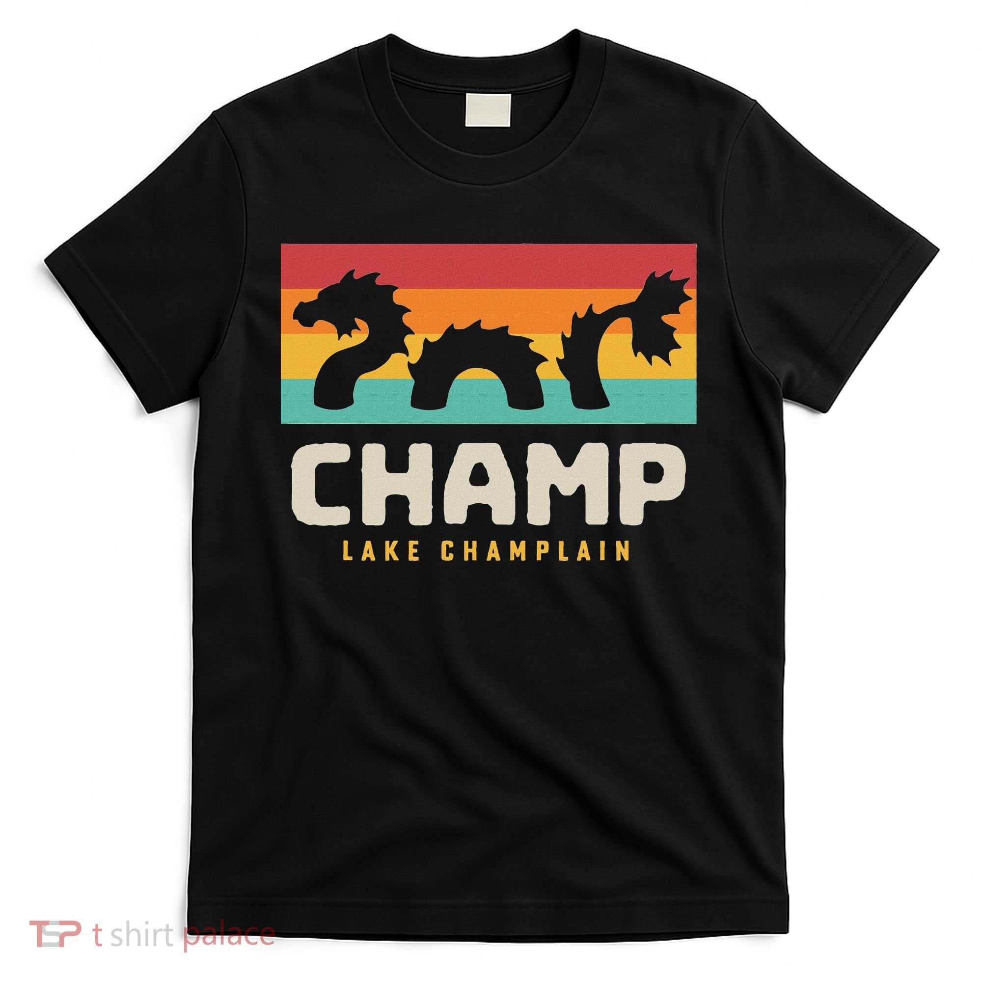 Champ Lake Champlain Monster American Folklore T-Shirt