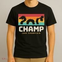 Champ Lake Champlain Monster American Folklore T-Shirt thumb 3