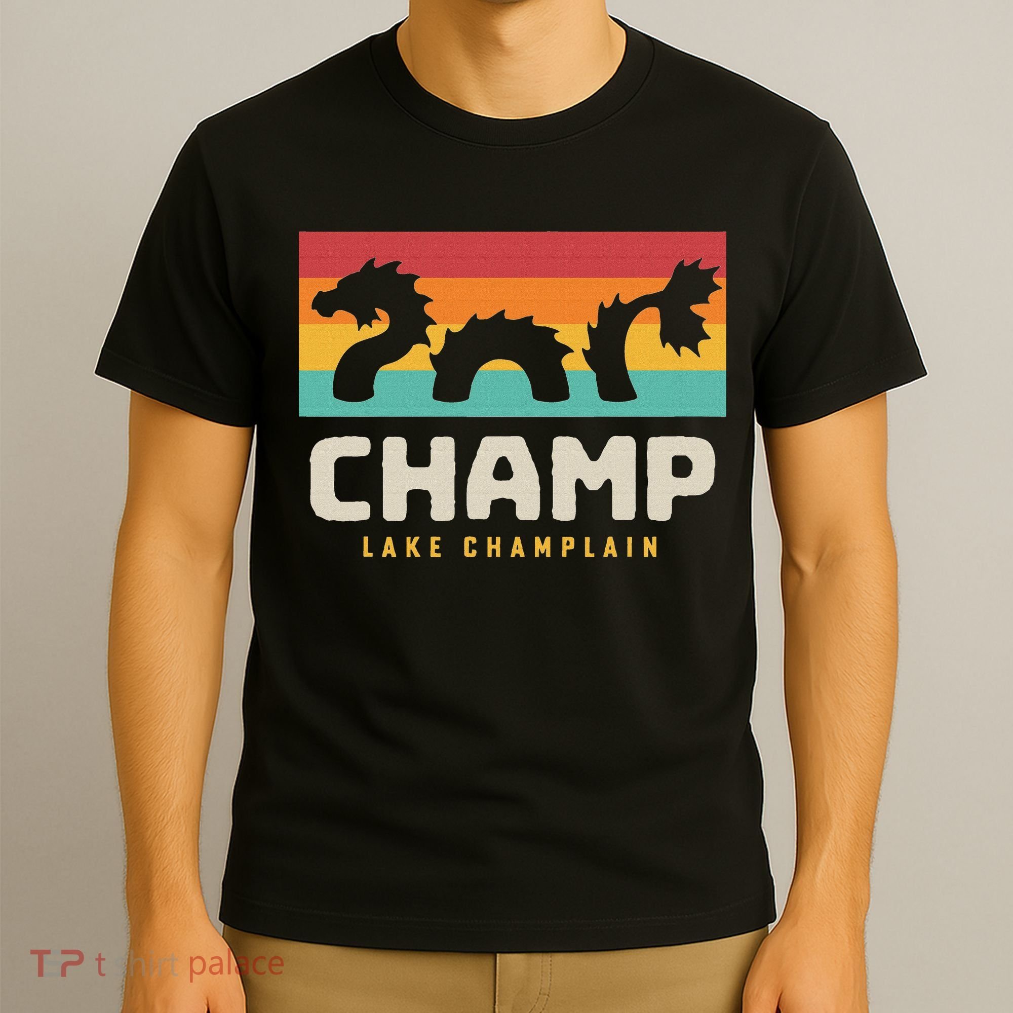 Champ Lake Champlain Monster American Folklore T-Shirt