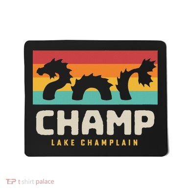 Champ Lake Champlain Monster American Folklore Mousepad
