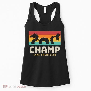 Champ Lake Champlain Monster American Folklore Women's Tank Top