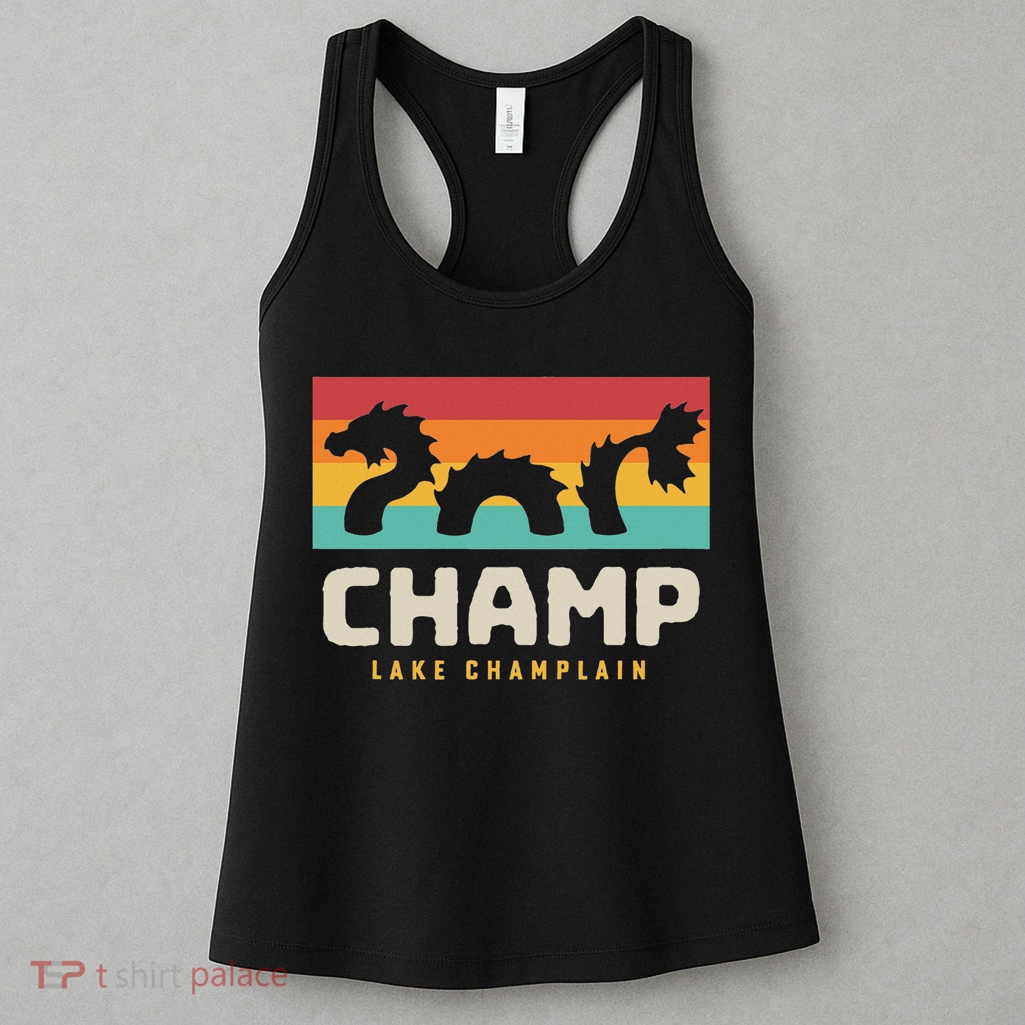 Champ Lake Champlain Monster American Folklore Women's Tank Top