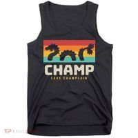 Champ Lake Champlain Monster American Folklore Tank Top thumb 0
