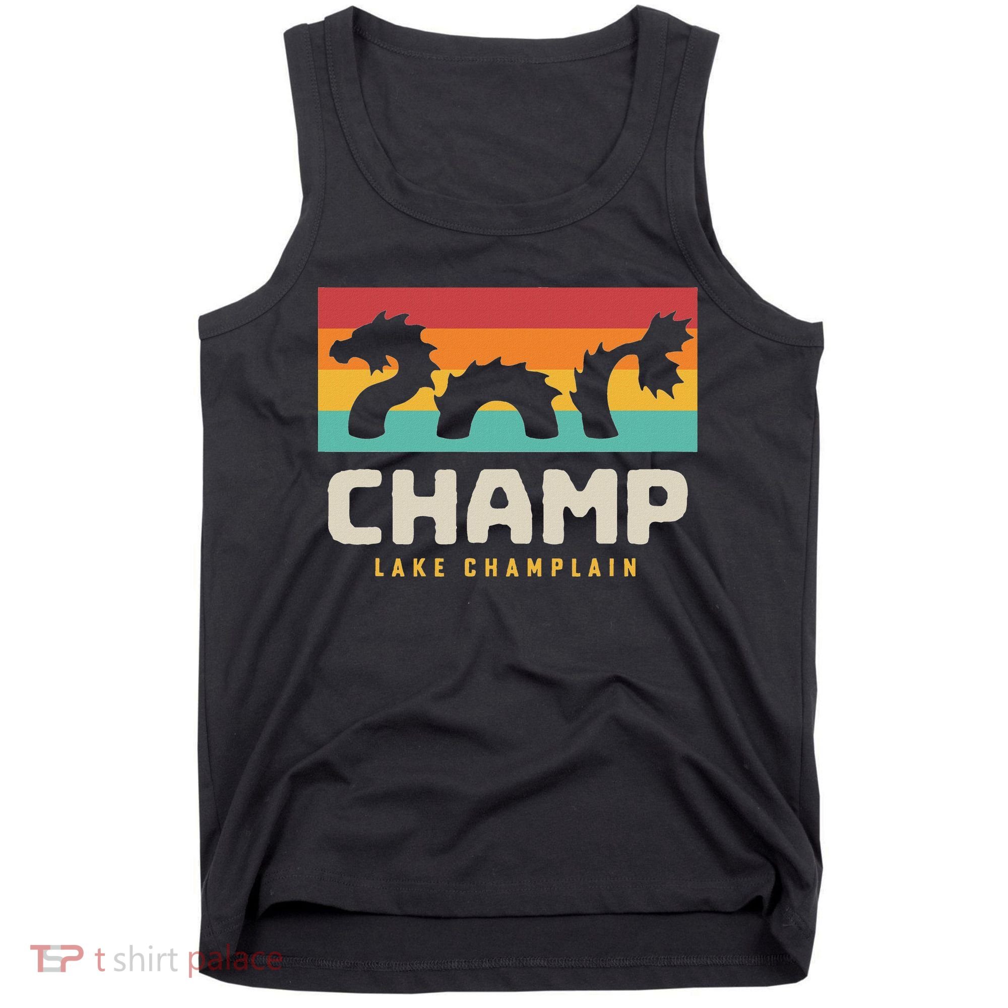 Champ Lake Champlain Monster American Folklore Tank Top