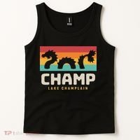 Champ Lake Champlain Monster American Folklore Tank Top thumb 2