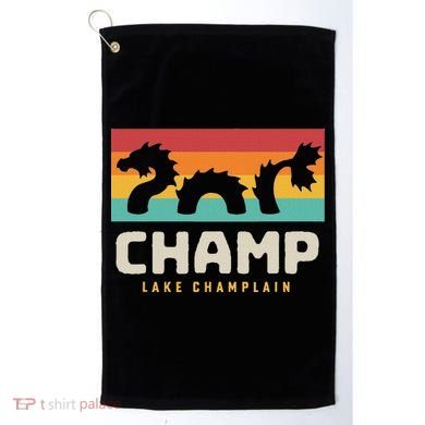 Champ Lake Champlain Monster American Folklore Golf Towel