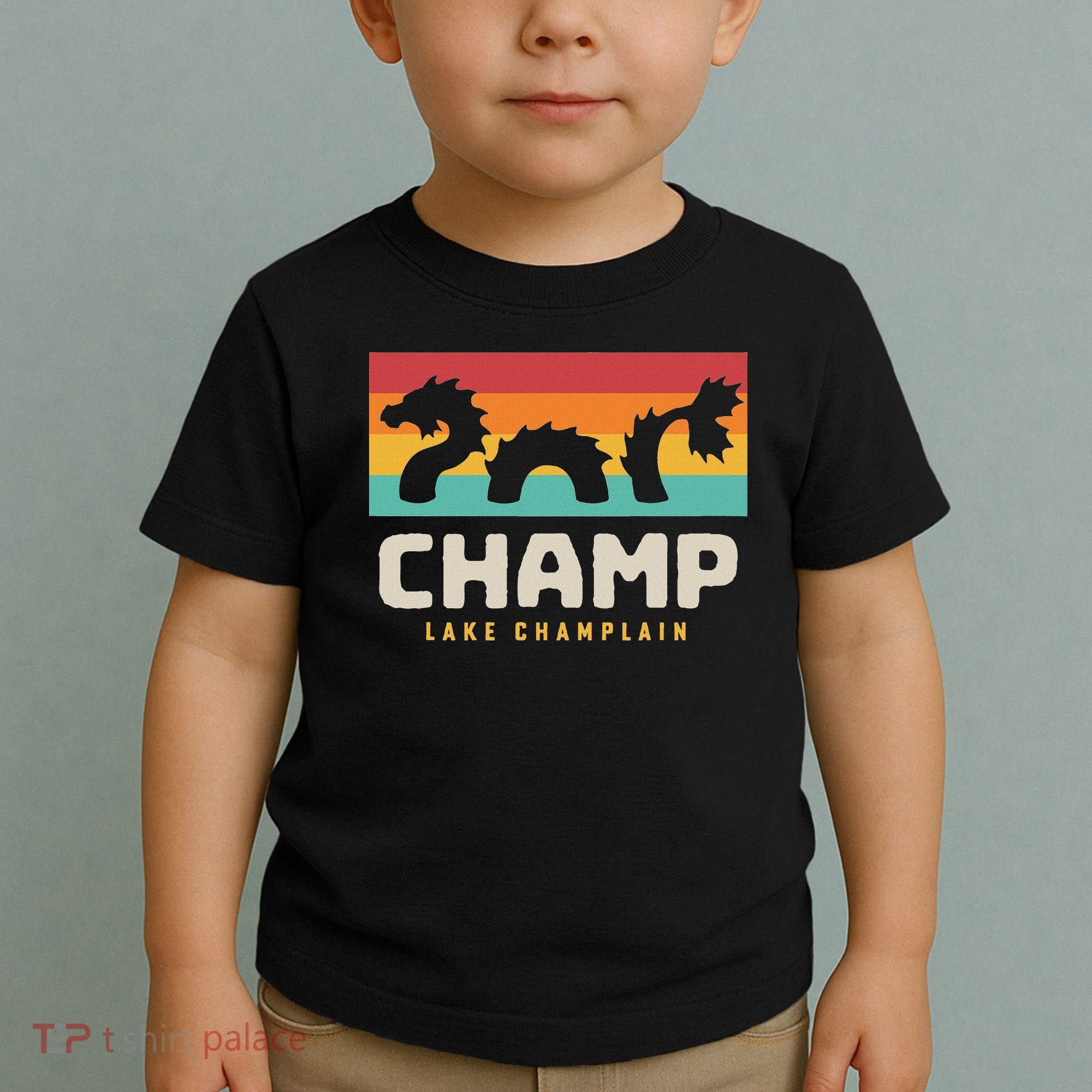 Champ Lake Champlain Monster American Folklore Toddler T-Shirt