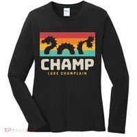 Champ Lake Champlain Monster American Folklore Women's Long Sleeve Shirt thumb 0